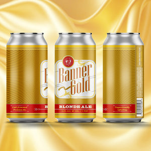 Banner Gold Blonde Ale: 4-Pack