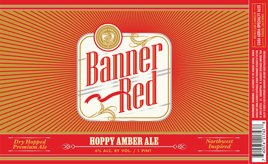 Banner Red Hoppy Amber Ale: 4-Pack