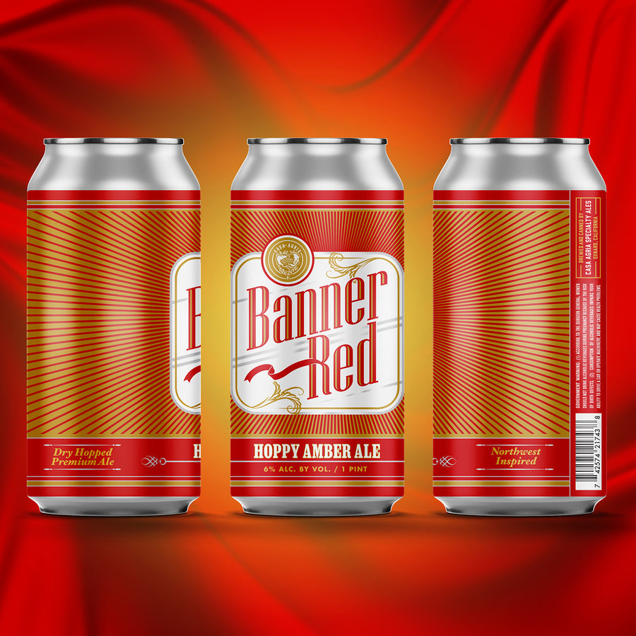 Banner Red Hoppy Amber Ale: 4-Pack