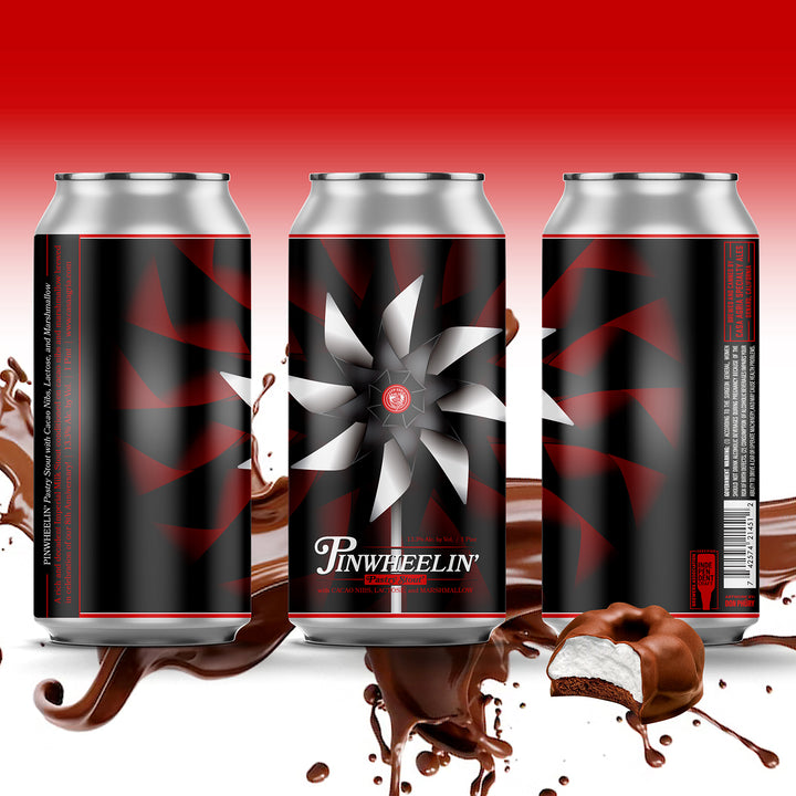 Pinwheelin Imperial Pastry Stout: 4-Pack