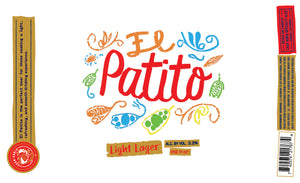 El Patito Light Lager: 4-Pack
