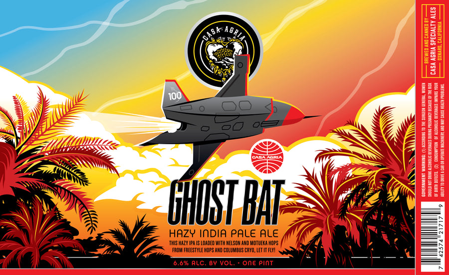 Ghost Bat Hazy IPA: 20L Keg