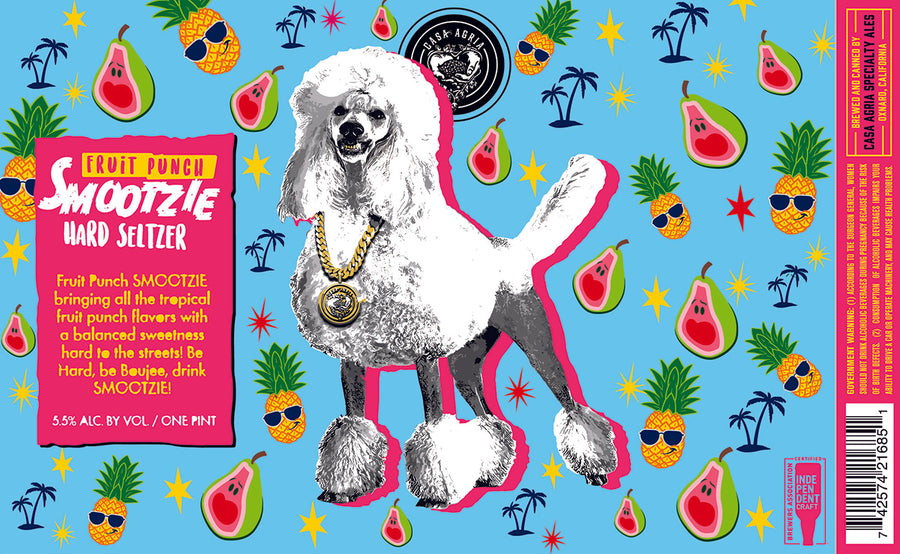 Fruit Punch Smootzie Hard Seltzer: 4-Pack