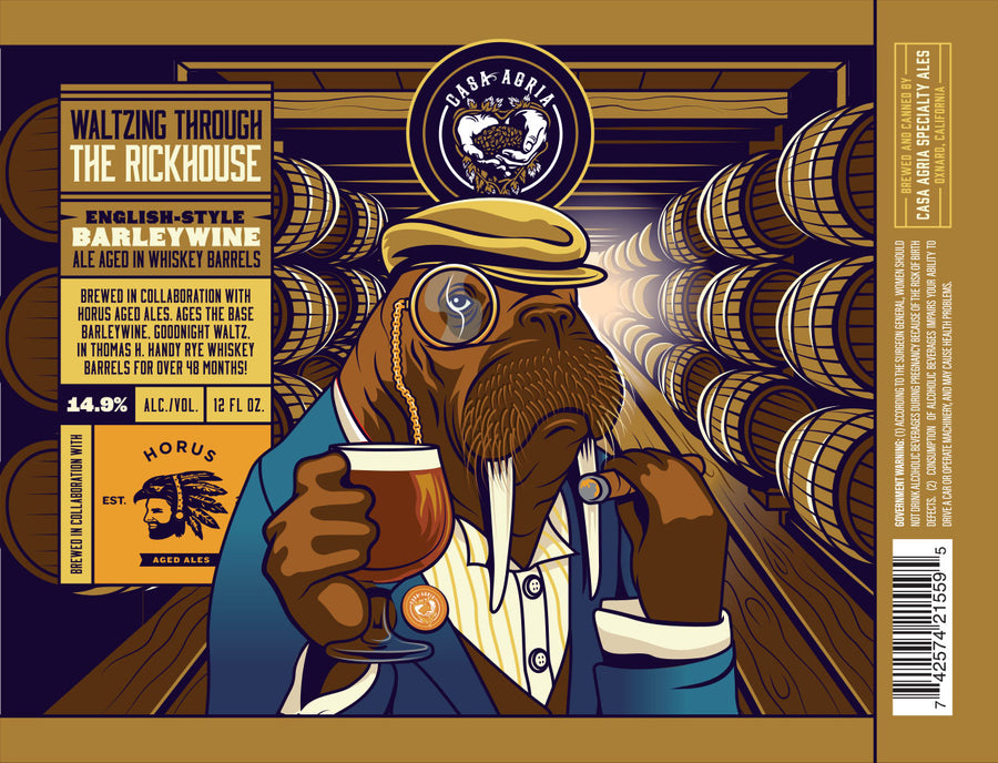 Waltzing through the Rickhouse - 12 oz.