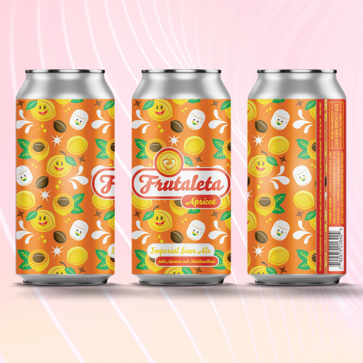 Apricot Frutaleta Imperial Sour Ale: 4-Pack