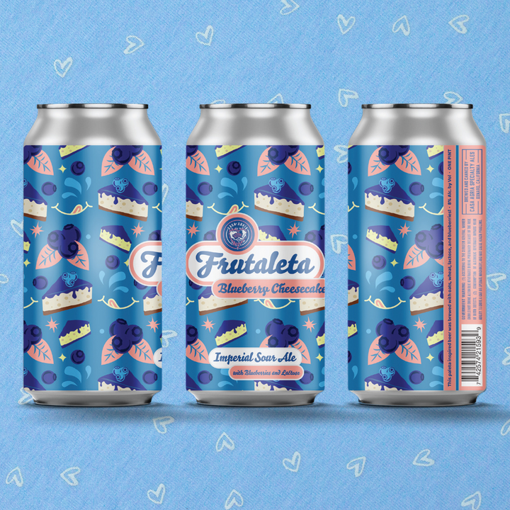 Blueberry Cheesecake Frutaleta Sour Ale : 4-Pack