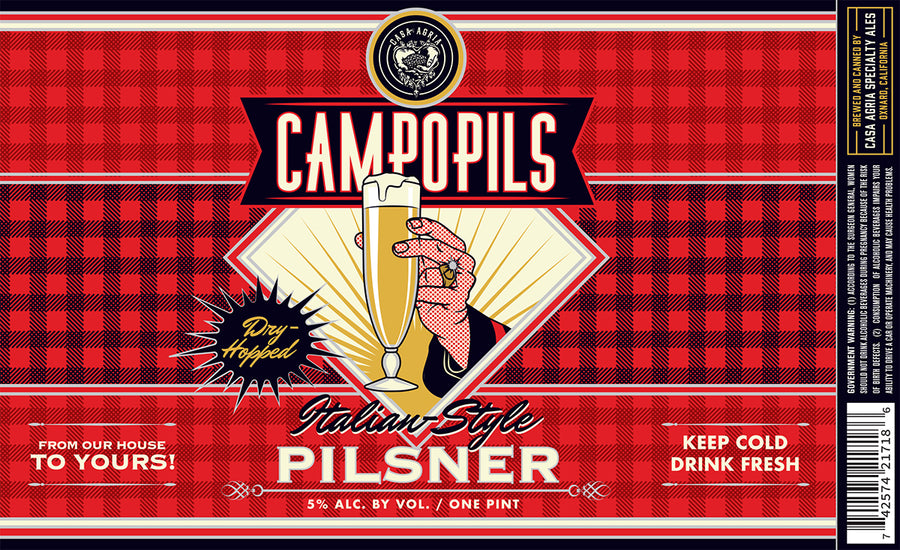 Campopils Italian-style Pilsner: 4-Pack