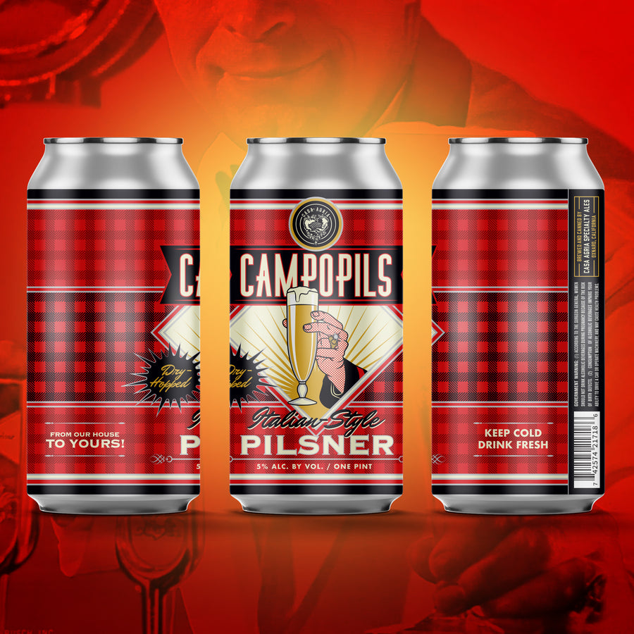 Campopils Italian-style Pilsner: 4-Pack