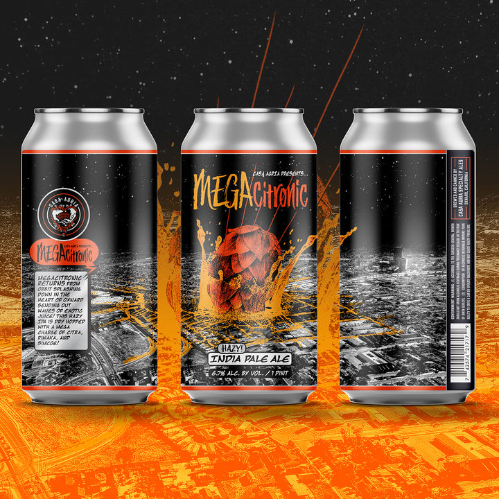 MEGAcitronic Hazy IPA: 4-Pack