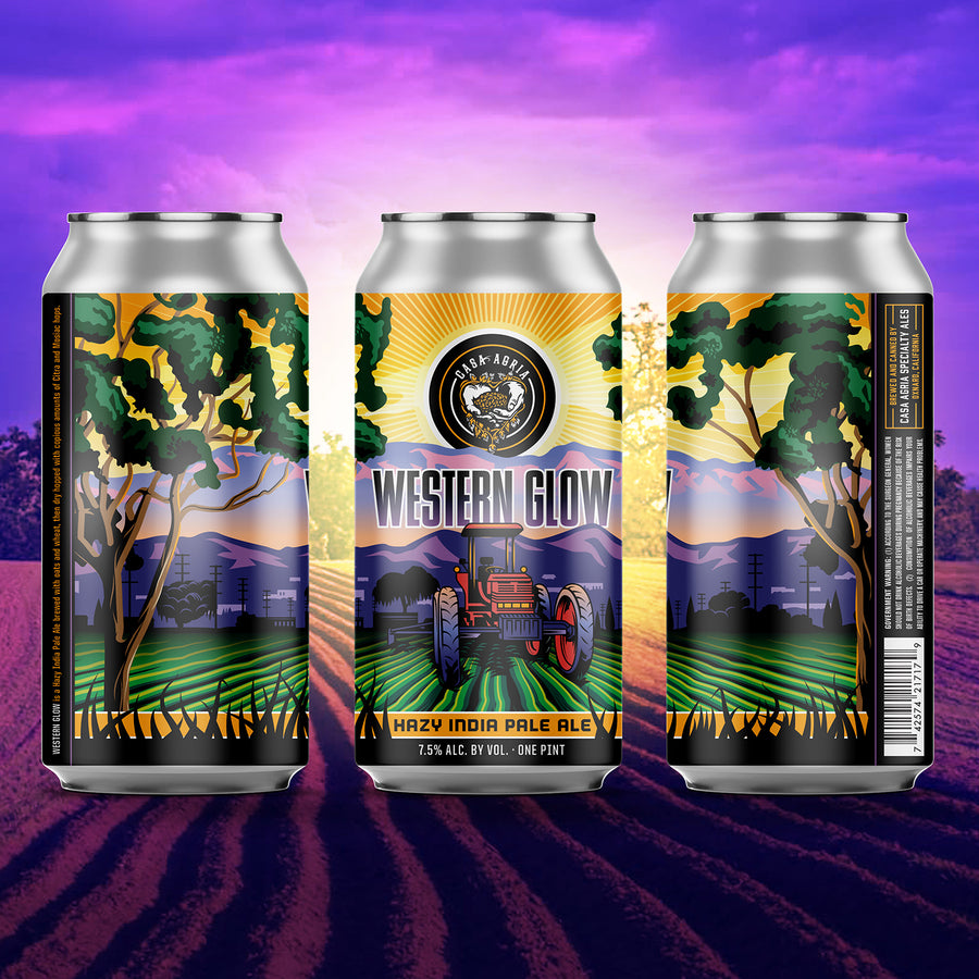 Western Glow Hazy IPA [WHOLESALE]