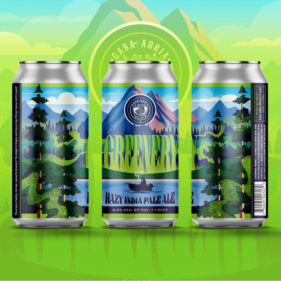 Greenery Hazy IPA: 4-Pack