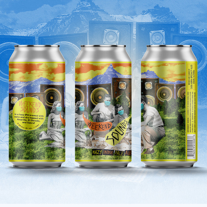 Weekend Sounds Hazy IPA: 4-Pack