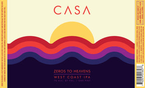 Zeros to Heavens West Coast IPA: 4-Pack